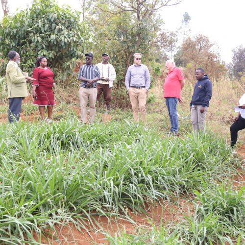 KENAFF Officers and AHA mission visit to Meru County